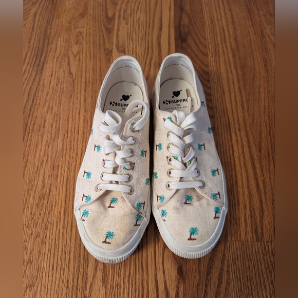 Superga xo Jennifer Meyer sneakers for women with palm trees patterns - Picture 2 of 10